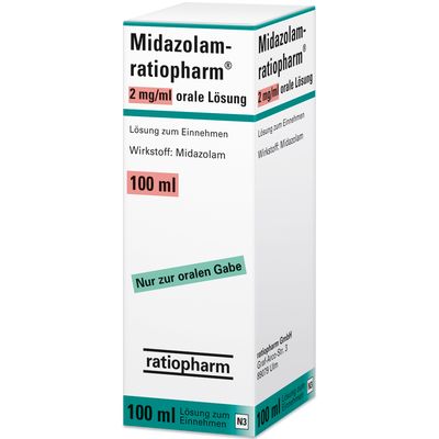 Midazolam Orale Ratiopharm® 100 ml image